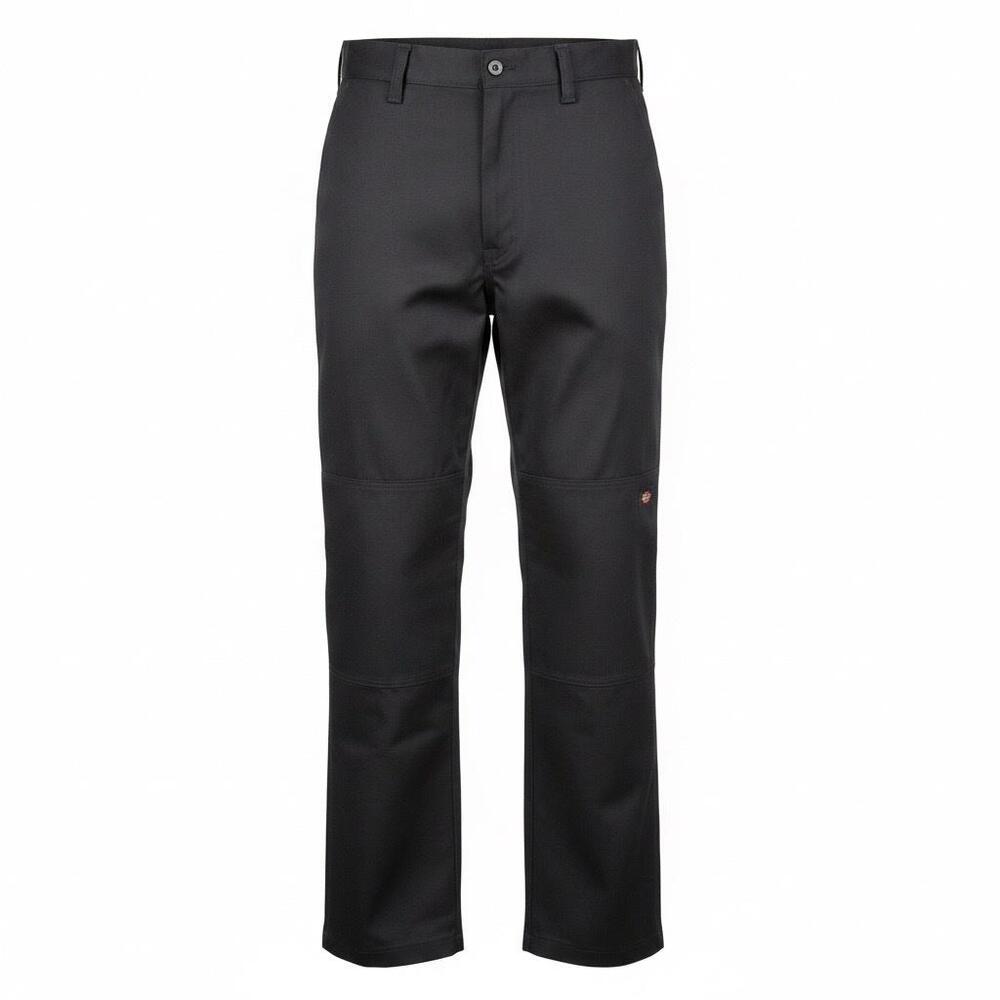 Dickies Cargo Pants Mens 38x31 Black Relaxed Fit Workwear Polyester Cotton